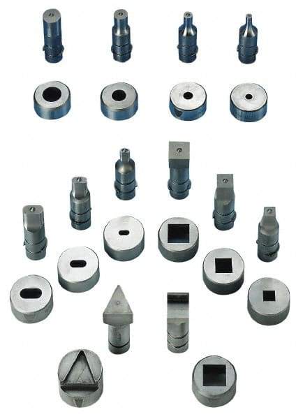 Metalpro - Pipe & Tube Notching Dies Pipe Size Compatibility (Inch): 1-1/4 Maximum Wall Thickness (Decimal Inch): Schedule 40 - Benchmark Tooling