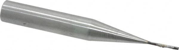 Made in USA - 1/32" Point Diam Rat Tail Radius Dresser - 3" Long x 3/8" Shank Diam - Benchmark Tooling