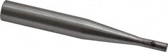 Made in USA - 3/32" Point Diam Rat Tail Radius Dresser - 3" Long x 3/8" Shank Diam - Benchmark Tooling