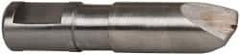 Made in USA - 0.01" Radius Single Point Diaform Diamond Dresser - 1-3/4" Long x 3/8" Shank Diam, 60° Included Angle - Benchmark Tooling