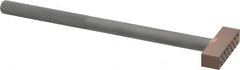 Made in USA - 6" Long x 3/8" Shank Diam Multi-Point T-Handle Diamond Dresser - 1/2" Thick Head - Benchmark Tooling