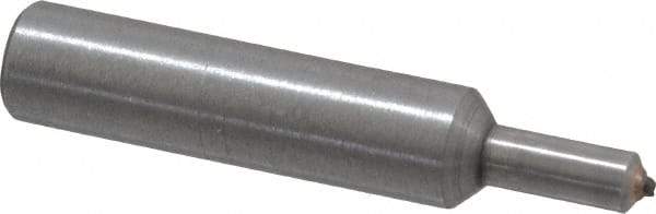 Made in USA - 1/16" Radius Single Point Diamond Dresser - 2" Long x 3/8" Shank Diam - Benchmark Tooling