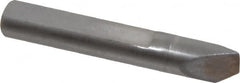 Made in USA - 0.01" Single Point Diamond Dresser - 1-9/16" Long x 1/4" Shank Diam, 40° Included Angle - Benchmark Tooling