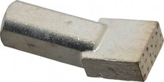 Norton - 2A-E, 3/4" Long x 7/16" Shank Diam Multi-Point Diamond Dresser - Grit Impregnated, 1/2" Long Head - Benchmark Tooling