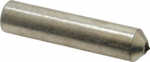 Norton - 1/2 Carat Single Point Diamond Dresser - 2" Long x 7/16" Shank Diam, 60° Included Angle - Benchmark Tooling