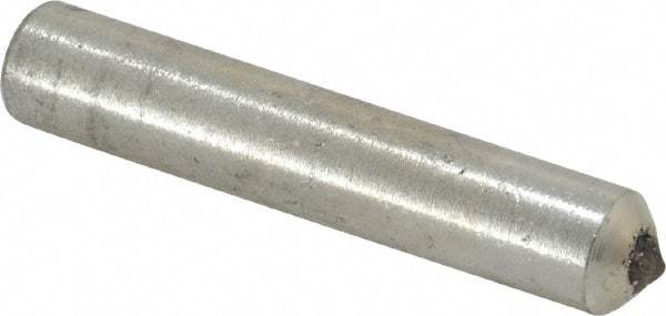 Norton - 1 Carat Single Point Diamond Dresser - 2" Long x 3/8" Shank Diam, 60° Included Angle - Benchmark Tooling