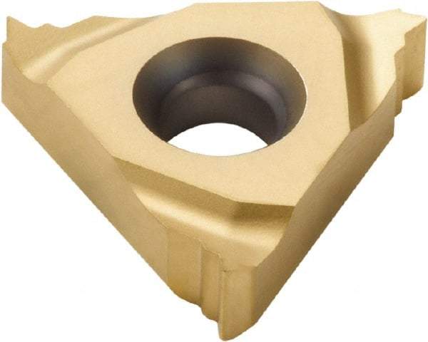 Seco - 11NL Internal Left Hand ISO Laydown Threading Insert - Grade CP500, TiAlN/TiN Coated Carbide, 6.35mm Inscribed Circle - Benchmark Tooling