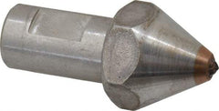 Norton - 1/3 Carat Single Point Diamond Dresser - 1-7/16" Long x 7/16" Shank Diam, 60° Included Angle - Benchmark Tooling