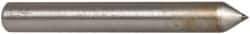 Norton - 1" Long x 1/8" Shank Diam Single Point Diamond Dresser - Convex Radius, 60° Included Angle - Benchmark Tooling