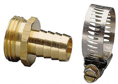 Nelson - 5/8 Garden Hose Fitting - Brass, Male Connector - Benchmark Tooling