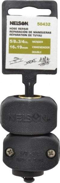 Nelson - 5/8 & 3/4 Garden Hose Fitting - Brass & Nylon - Benchmark Tooling