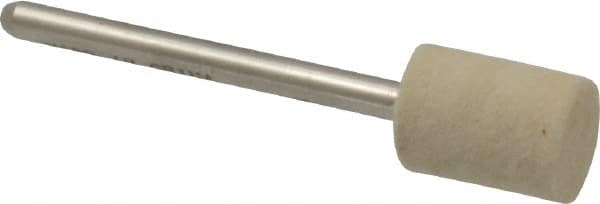 Divine Brothers - 3/8" Diam 1/8" Shank Diam Medium Density Cylinder Shaped Mounted Bob - Benchmark Tooling