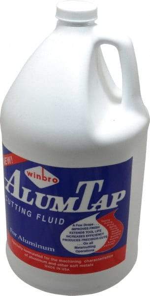 AlumTap - AlumTap, 1 Gal Bottle Cutting & Tapping Fluid - Synthetic, For Cleaning, Machining - Benchmark Tooling