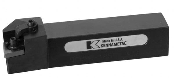 Kennametal - Left Hand Cut, Size KM80, CN.. Insert Compatiblity, External Modular Turning & Profiling Cutting Unit Head - 48mm Ctr to Cutting Edge, 70mm Head Length, Through Coolant, Series Kenloc - Benchmark Tooling