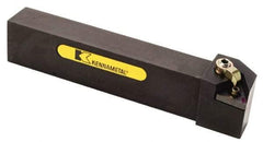 Kennametal - MTGN, Left Hand Cut, 0° Lead Angle, 25mm Shank Height x 25mm Shank Width, Negative Rake Indexable Turning Toolholder - 150mm OAL, TN..2204.. Insert Compatibility, Series Kenloc - Benchmark Tooling