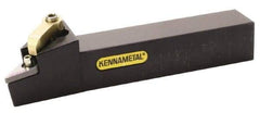 Kennametal - MVJN, Right Hand Cut, 3° Lead Angle, 25mm Shank Height x 25mm Shank Width, Negative Rake Indexable Turning Toolholder - 150mm OAL, VN..1604.. Insert Compatibility, Series Kenloc - Benchmark Tooling