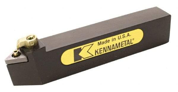 Kennametal - MTEN, Neutral Cut, 0° Lead Angle, 32mm Shank Height x 25mm Shank Width, Negative Rake Indexable Turning Toolholder - 170mm OAL, TN..2204.. Insert Compatibility, Series Kenloc - Benchmark Tooling