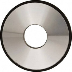 Made in USA - 4" Diam x 1-1/4" Hole x 1/4" Thick, N Hardness, 220 Grit Surface Grinding Wheel - Diamond, Type 1A1, Very Fine Grade - Benchmark Tooling