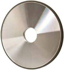 Made in USA - 6" Diam x 1-1/4" Hole x 3/8" Thick, N Hardness, 100 Grit Surface Grinding Wheel - Diamond, Type 1A1, Fine Grade - Benchmark Tooling