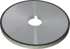 Made in USA - 6" Diam x 1-1/4" Hole x 3/8" Thick, N Hardness, 150 Grit Surface Grinding Wheel - Diamond, Type 1A1, Very Fine Grade - Benchmark Tooling