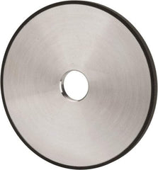 Made in USA - 7" Diam x 1-1/4" Hole x 3/8" Thick, N Hardness, 100 Grit Surface Grinding Wheel - Diamond, Type 1A1, Fine Grade - Benchmark Tooling