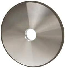 Made in USA - 7" Diam x 1-1/4" Hole x 1/2" Thick, N Hardness, 150 Grit Surface Grinding Wheel - Diamond, Type 1A1, Very Fine Grade - Benchmark Tooling