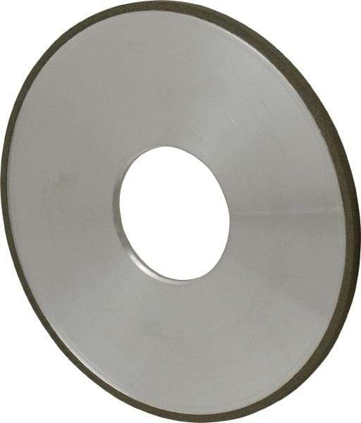 Made in USA - 4" Diam x 1-1/4" Hole x 1/8" Thick, N Hardness, 150 Grit Surface Grinding Wheel - Diamond, Type 1A1, Very Fine Grade - Benchmark Tooling