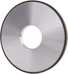 Made in USA - 4" Diam x 1-1/4" Hole x 1/4" Thick, N Hardness, 150 Grit Surface Grinding Wheel - Diamond, Type 1A1, Very Fine Grade - Benchmark Tooling