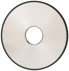 Made in USA - 5" Diam x 1-1/4" Hole x 1/4" Thick, N Hardness, 220 Grit Surface Grinding Wheel - Diamond, Type 1A1, Very Fine Grade - Benchmark Tooling