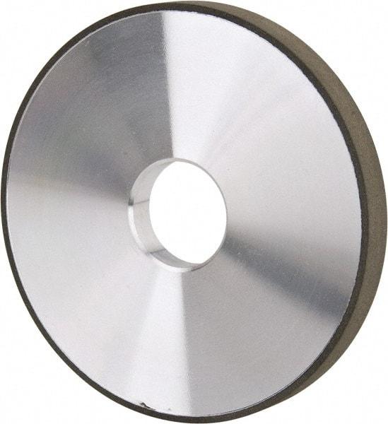 Made in USA - 5" Diam x 1-1/4" Hole x 1/2" Thick, N Hardness, 150 Grit Surface Grinding Wheel - Diamond, Type 1A1, Very Fine Grade - Benchmark Tooling