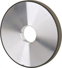 Made in USA - 5" Diam x 1-1/4" Hole x 1/2" Thick, N Hardness, 150 Grit Surface Grinding Wheel - Diamond, Type 1A1, Very Fine Grade - Benchmark Tooling