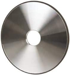 Made in USA - 6" Diam x 1-1/4" Hole x 1/4" Thick, N Hardness, 220 Grit Surface Grinding Wheel - Diamond, Type 1A1, Very Fine Grade - Benchmark Tooling