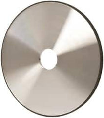 Made in USA - 7" Diam x 1-1/4" Hole x 1/4" Thick, N Hardness, 150 Grit Surface Grinding Wheel - Diamond, Type 1A1, Very Fine Grade - Benchmark Tooling