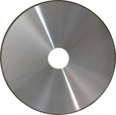 Made in USA - 7" Diam x 1-1/4" Hole x 1/4" Thick, N Hardness, 220 Grit Surface Grinding Wheel - Diamond, Type 1A1, Very Fine Grade - Benchmark Tooling