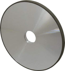 Made in USA - 7" Diam x 1-1/4" Hole x 3/8" Thick, N Hardness, 220 Grit Surface Grinding Wheel - Diamond, Type 1A1, Very Fine Grade - Benchmark Tooling