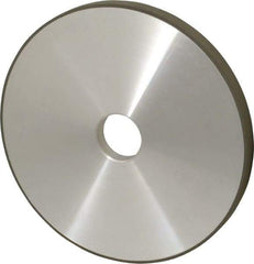 Made in USA - 7" Diam x 1-1/4" Hole x 1/2" Thick, N Hardness, 100 Grit Surface Grinding Wheel - Diamond, Type 1A1, Fine Grade - Benchmark Tooling