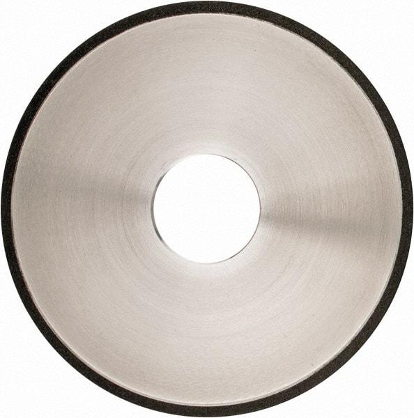 Made in USA - 5" Diam x 1-1/4" Hole x 1/8" Thick, N Hardness, 100 Grit Surface Grinding Wheel - Diamond, Type 1A1, Fine Grade - Benchmark Tooling