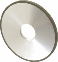 Made in USA - 5" Diam x 1-1/4" Hole x 1/4" Thick, N Hardness, 150 Grit Surface Grinding Wheel - Diamond, Type 1A1, Very Fine Grade - Benchmark Tooling
