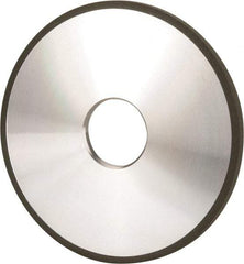Made in USA - 5" Diam x 1-1/4" Hole x 1/4" Thick, N Hardness, 220 Grit Surface Grinding Wheel - Diamond, Type 1A1, Very Fine Grade - Benchmark Tooling