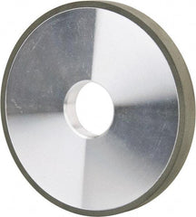 Made in USA - 5" Diam x 1-1/4" Hole x 1/2" Thick, N Hardness, 220 Grit Surface Grinding Wheel - Diamond, Type 1A1, Very Fine Grade - Benchmark Tooling