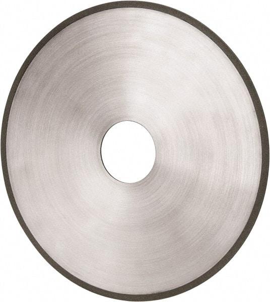 Made in USA - 6" Diam x 1-1/4" Hole x 1/16" Thick, N Hardness, 100 Grit Surface Grinding Wheel - Diamond, Type 1A1, Fine Grade - Benchmark Tooling