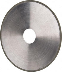 Made in USA - 6" Diam x 1-1/4" Hole x 1/16" Thick, N Hardness, 220 Grit Surface Grinding Wheel - Diamond, Type 1A1, Very Fine Grade - Benchmark Tooling