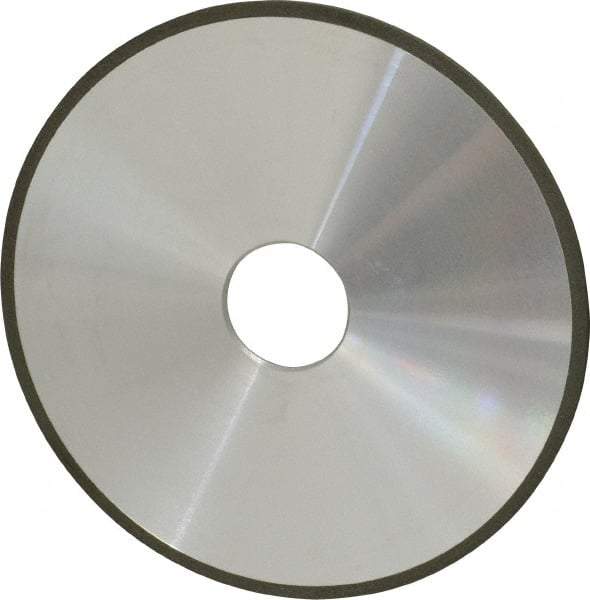Made in USA - 6" Diam x 1-1/4" Hole x 1/8" Thick, N Hardness, 150 Grit Surface Grinding Wheel - Diamond, Type 1A1, Very Fine Grade - Benchmark Tooling