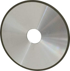 Made in USA - 6" Diam x 1-1/4" Hole x 1/8" Thick, N Hardness, 150 Grit Surface Grinding Wheel - Diamond, Type 1A1, Very Fine Grade - Benchmark Tooling