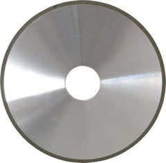 Made in USA - 6" Diam x 1-1/4" Hole x 1/8" Thick, N Hardness, 220 Grit Surface Grinding Wheel - Diamond, Type 1A1, Very Fine Grade - Benchmark Tooling