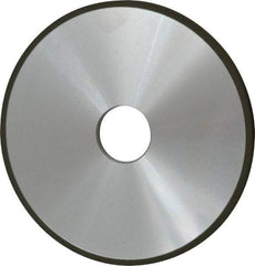 Made in USA - 6" Diam x 1-1/4" Hole x 1/4" Thick, N Hardness, 220 Grit Surface Grinding Wheel - Diamond, Type 1A1, Very Fine Grade - Benchmark Tooling