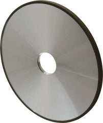 Made in USA - 7" Diam x 1-1/4" Hole x 1/4" Thick, N Hardness, 100 Grit Surface Grinding Wheel - Diamond, Type 1A1, Fine Grade - Benchmark Tooling