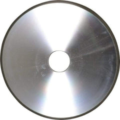 Made in USA - 7" Diam x 1-1/4" Hole x 3/8" Thick, N Hardness, 150 Grit Surface Grinding Wheel - Diamond, Type 1A1, Very Fine Grade - Benchmark Tooling
