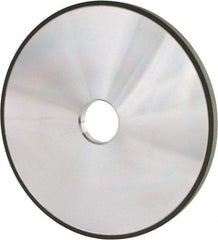Made in USA - 7" Diam x 1-1/4" Hole x 3/8" Thick, N Hardness, 220 Grit Surface Grinding Wheel - Diamond, Type 1A1, Very Fine Grade - Benchmark Tooling