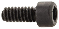 Value Collection - #1-64 UNC Hex Socket Drive, Socket Cap Screw - Alloy Steel, Black Oxide Finish, Fully Threaded, 3/16" Length Under Head - Benchmark Tooling